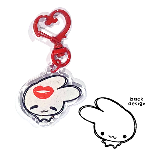 Big Kiss / Big Head | Mini Acrylic Keychain