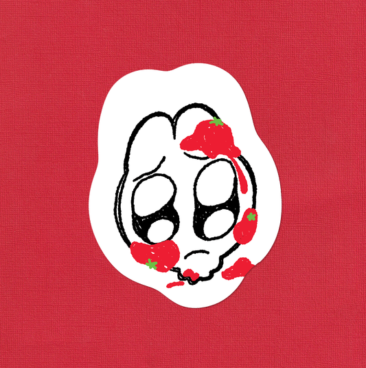 Boo Tomato | Lenticular Sticker