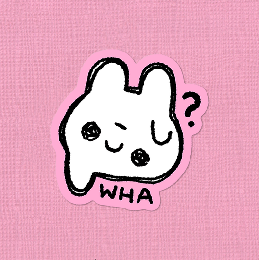 Wha? | Vinyl Sticker