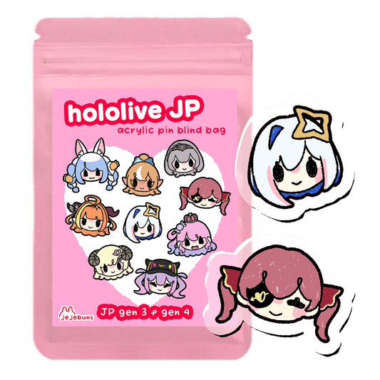 Hololive JP 3 & 4 | Acrylic Pin Blind Bag