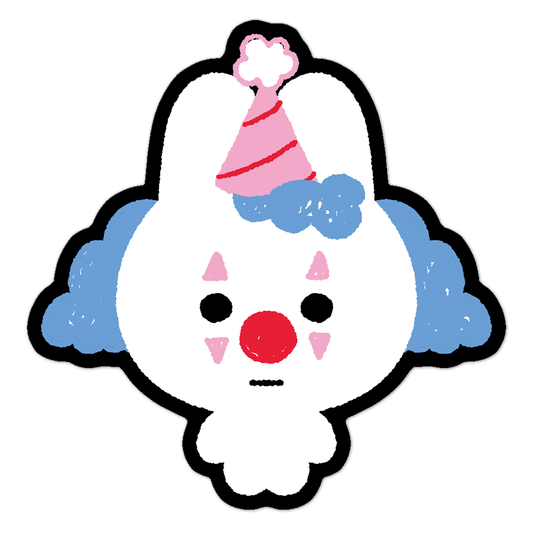 Clown Bun | Vinyl Sticker