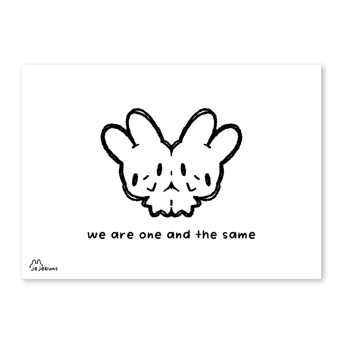 One and the Same | Valentine Card