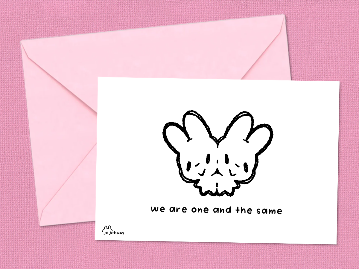 One and the Same | Valentine Card