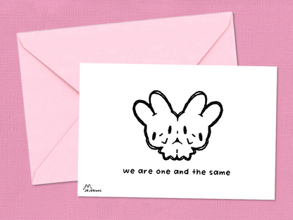 One and the Same | Valentine Card