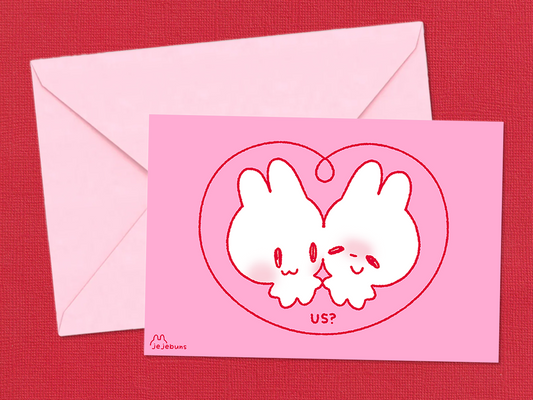 Us? | Valentine Card